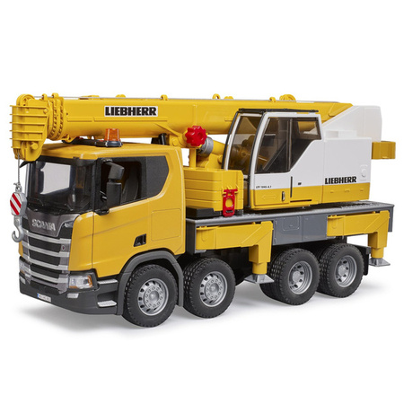 BRUDER 03571 Scania Super 560R z dźwigiem Liebherr