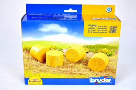 Bruder 02344 Bele sprasowanego siana 4szt zapas