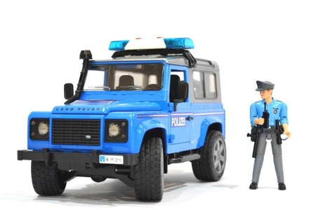 Bruder 02588 Policja z przyczepą dla konia figurki