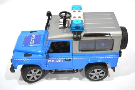 Bruder 02588 Policja z przyczepą dla konia figurki