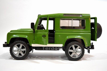 Bruder 02592 Land Rover z przyczepą figurka konia 