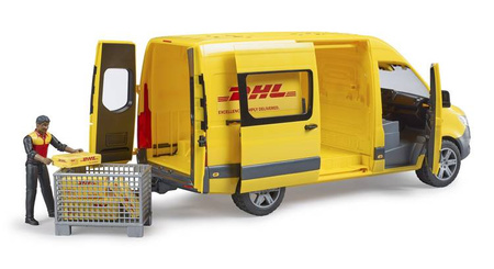 Bruder 02671 Mercedes Sprinter DHL kurier figurka