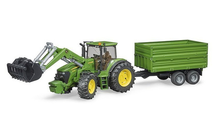 Bruder 03055 Traktor z przyczepą John Deere zestaw