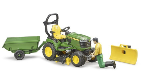 Bruder 62104 Traktorek z kosiarką John Deere X949