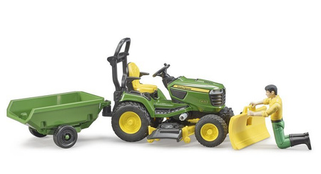 Bruder 62104 Traktorek z kosiarką John Deere X949