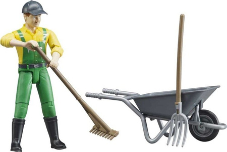 Bruder 62610 Figurka rolnika z akcesoriami