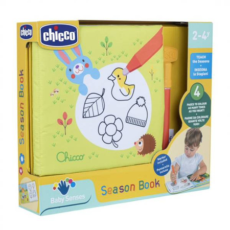CHICCO 38951 Magiczna książeczka do malowania