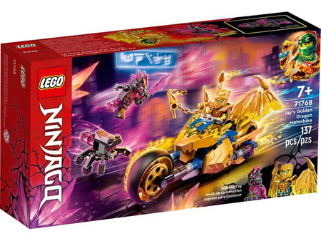 LEGO 71768 Ninjago - Złoty smoczy motocykl Jaya