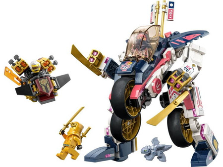 LEGO 71792 Ninjago Mech Sory zmieniający się w motocykl wyścigowy 