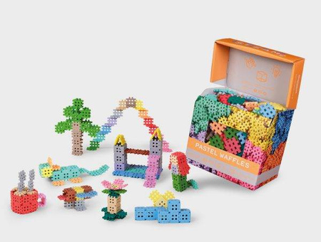 Marioinex 903 636 Klocki konstrukcyjne Mini Waffle  Pastel Waffles 300