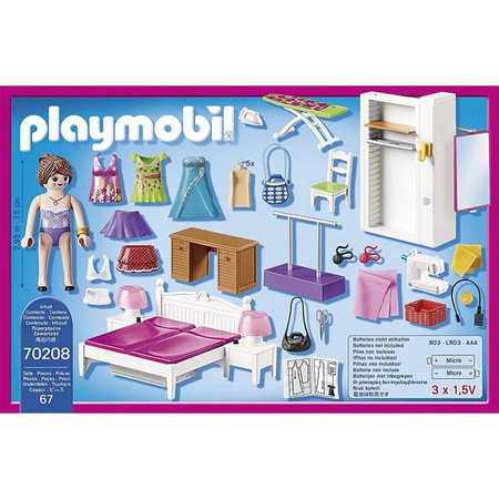 Playmobil 70208 Sypialnia z kącikiem do szycia