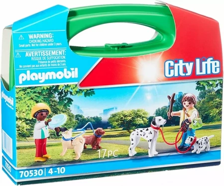 Playmobil 70530 City Life Spacer z psami