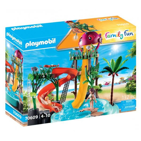 Playmobil 70609 Aqua Park ze zjeżdżalniami