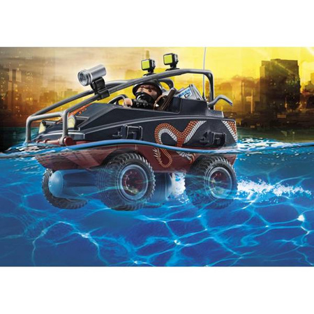 Playmobil 70781 Policyjny spadochron Pościg