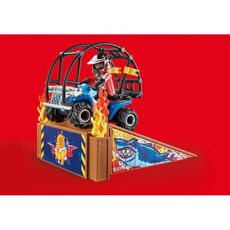 Playmobil 70820 Pokaz kaskaderski z quadem