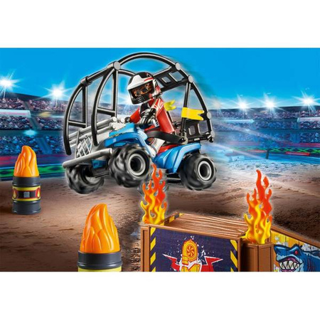 Playmobil 70820 Pokaz kaskaderski z quadem