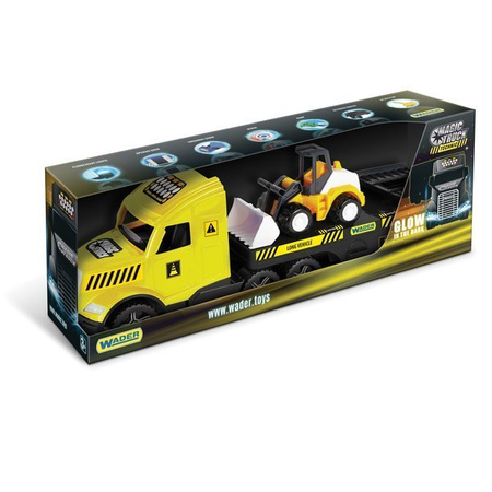 WADER 36430 Magic Truck Technic laweta spychacz