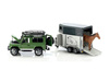 Bruder 02592 Land Rover z przyczepą figurka konia 