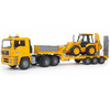 Bruder 02776 Man z koparką 02428 ciężarówka Laweta