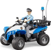 Bruder 63010 Quad policyjny z policjantem