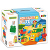 Wader 41582 Klocki Mega Zestaw 70el.Middle Blocks